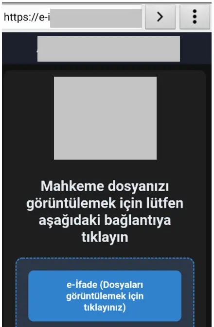 Ο ιστότοπος phishing που διανέμει το Frogblight (Πηγή - Securelist)